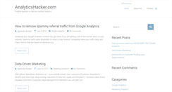 Desktop Screenshot of analyticshacker.com